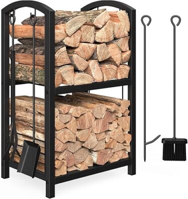 Mr IRONSTONE Firewood Rack
